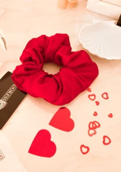 CHOUCHOU Doress En Charmeuse De Soie ROUGE