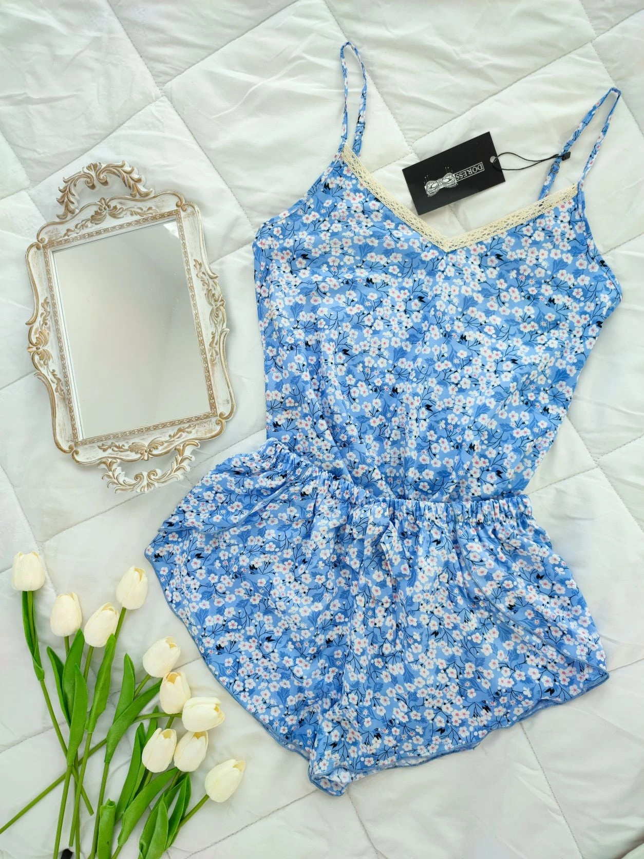 Ensemble Bustier Short BLUE MARGARITA 7 Ensemble Bustier Short BLUE MARGARITA – Image 7