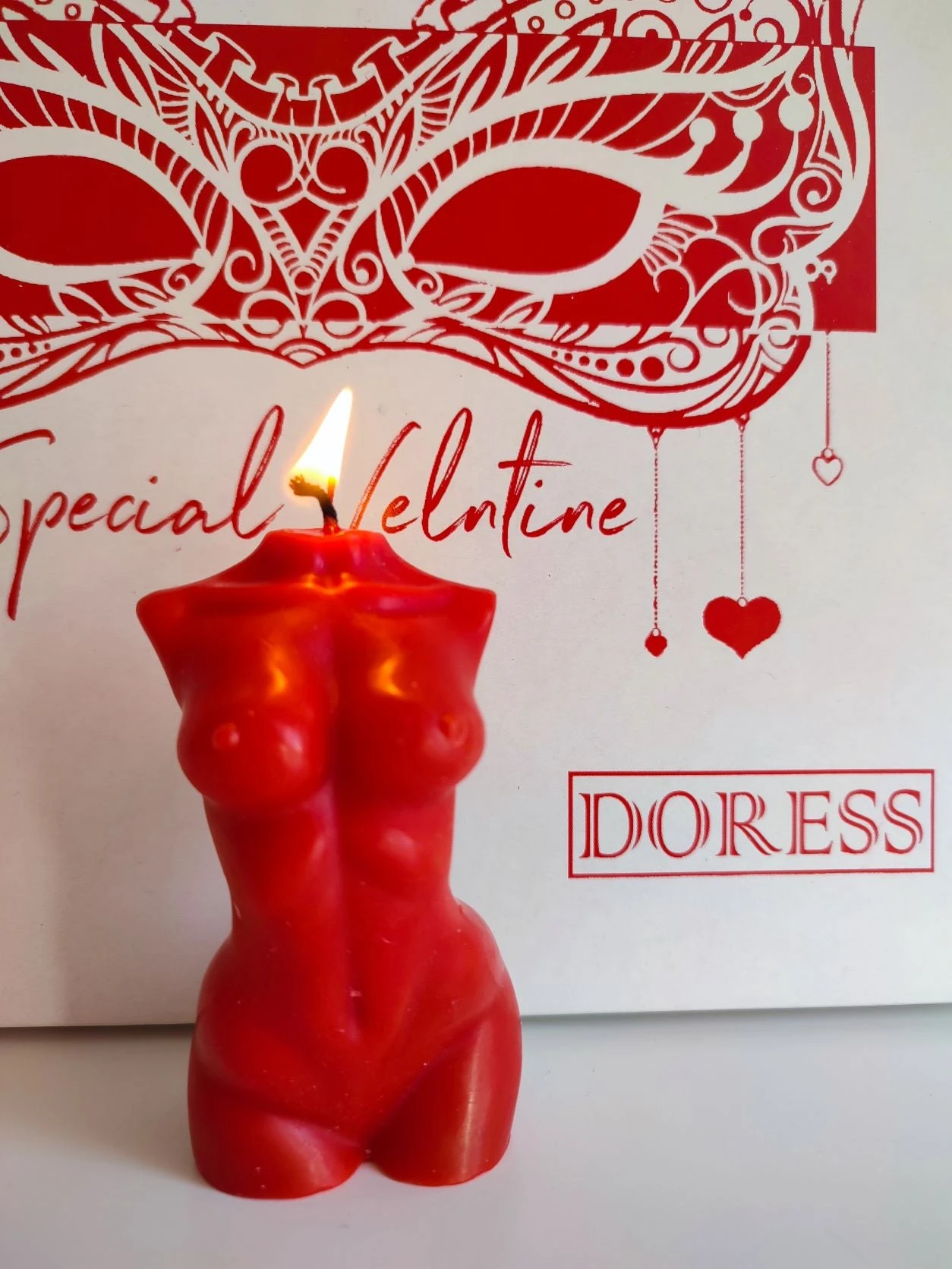 Bougie Rouge FEMME FATALE 2 Bougie Rouge FEMME FATALE – Image 2