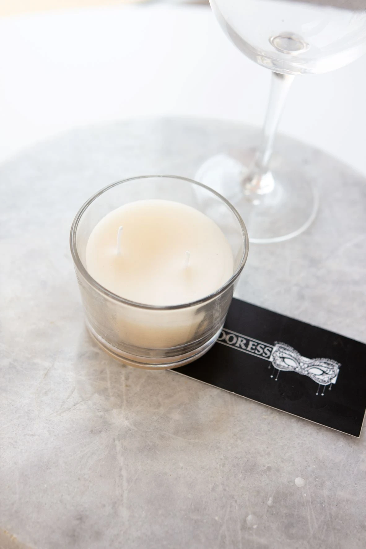 Bougie En Verre DOUBLE WICK 2 Bougie En Verre DOUBLE WICK – Image 2