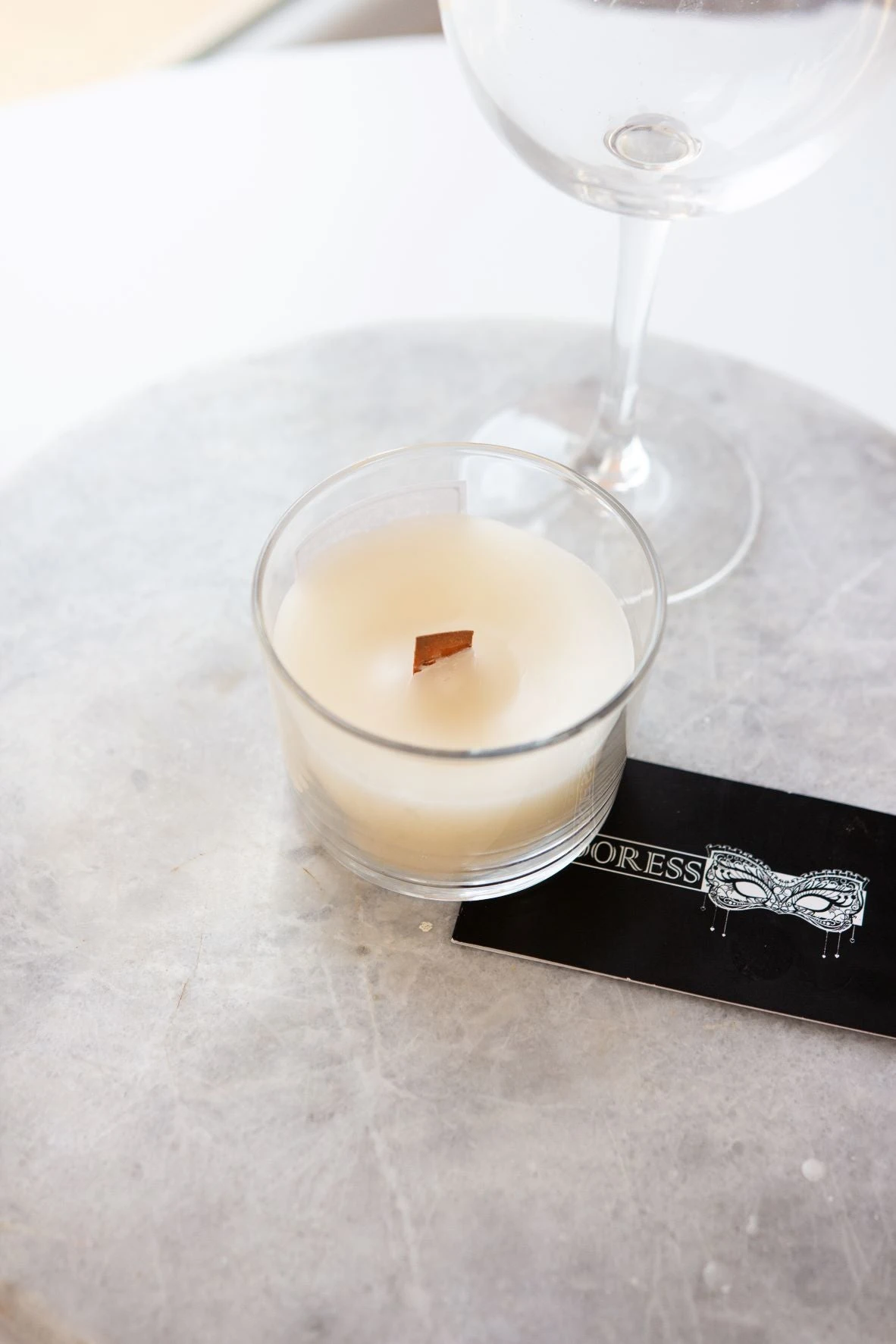 Bougie En Verre WOODEN WICK 3 Bougie En Verre WOODEN WICK – Image 3