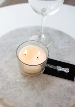 Bougie En Verre DOUBLE WICK
