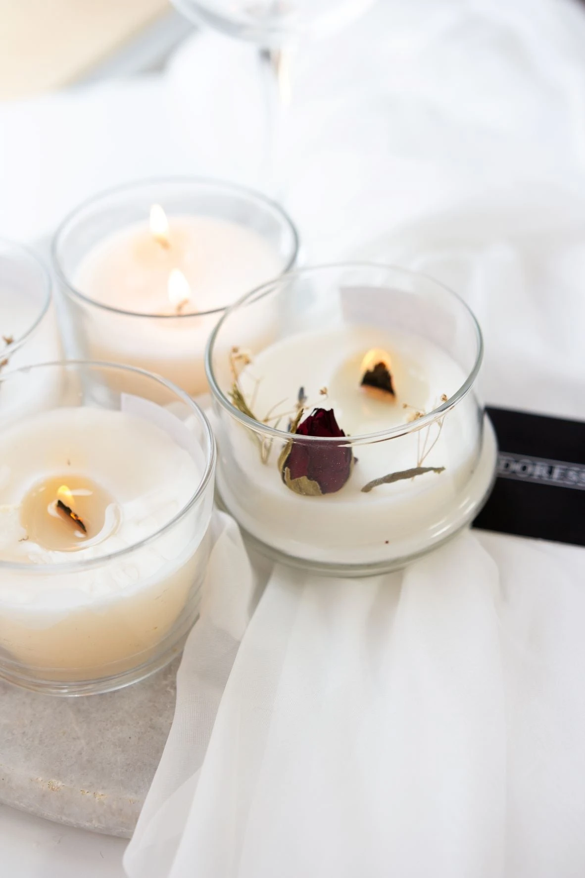 Bougie En Verre DOUBLE WICK 3 Bougie En Verre DOUBLE WICK – Image 3