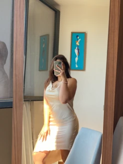 Robe Nuisette CLASSY Beige 7 Robe Nuisette CLASSY Beige -Doress IMG 0490 1 5318a3c2 16db 4808 96bc f75e34b44fa7