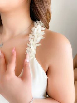 Déshabillé Nuisette Kimono Blanc CARNATION -Doress IMG 0549 1 1