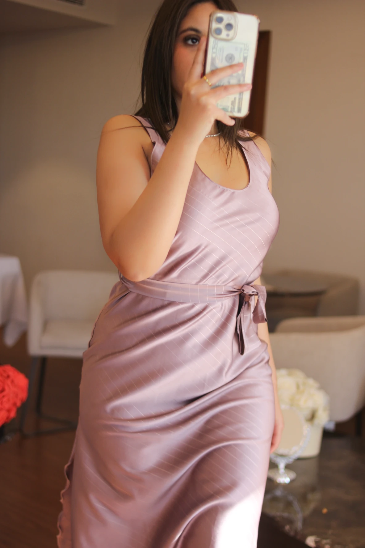 Nuisette Soyeuse Maxi ARIA BOIS DE ROSE 2 Nuisette Soyeuse Maxi ARIA BOIS DE ROSE – Image 2