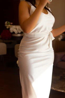 Nuisette Soyeuse Maxi ARIA BLANC -Doress IMG 1400 1 1