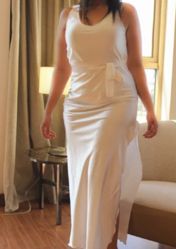 Nuisette Soyeuse Maxi ARIA BLANC