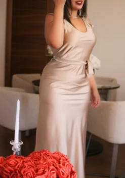 Nuisette Soyeuse Maxi ARIA BEIGE