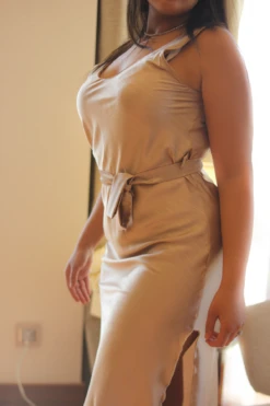 Nuisette Soyeuse Maxi ARIA BEIGE 8 Nuisette Soyeuse Maxi ARIA BEIGE -Doress IMG 1427 1