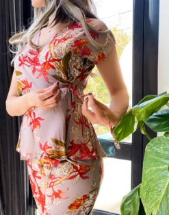 Ensemble Fleuri Cache-coeur ARUM -Doress IMG 1512 1