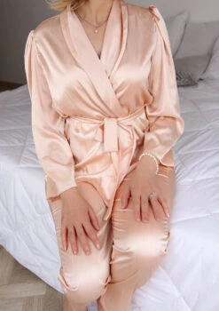 Pyjama Saumon Cache-coeur DIANA