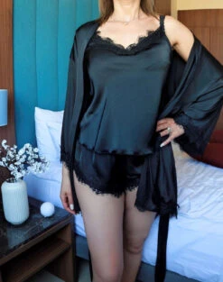 Ensemble Luxueux 5 Pièces Soyeux SECRET 12 Ensemble Luxueux 5 Pièces Soyeux SECRET -Doress IMG 20210929 155809 1 1