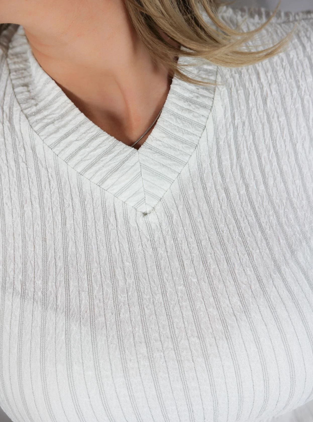 Ensemble 2 Pièces Blanc LESLEY 5 Ensemble 2 Pièces Blanc LESLEY – Image 5