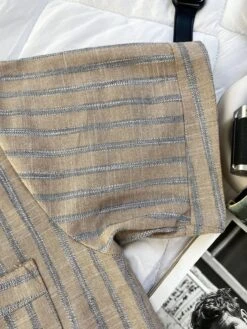 Pyjama Homme Rayures Beige MATTEO 13 Pyjama Homme Rayures Beige MATTEO -Doress IMG 2271