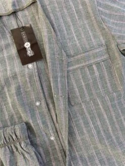 Pyjama Homme Rayures Vert MATTEO -Doress IMG 2304 1