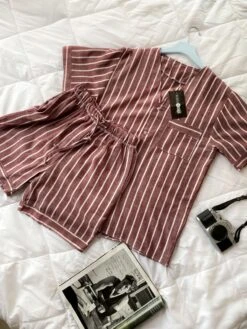 Pyjama Homme Rayures Bordeaux MATTEO 10 Pyjama Homme Rayures Bordeaux MATTEO -Doress IMG 2319 1