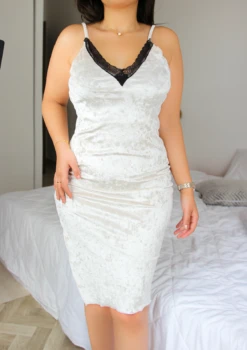 Nuisette Velours Blanc EVA