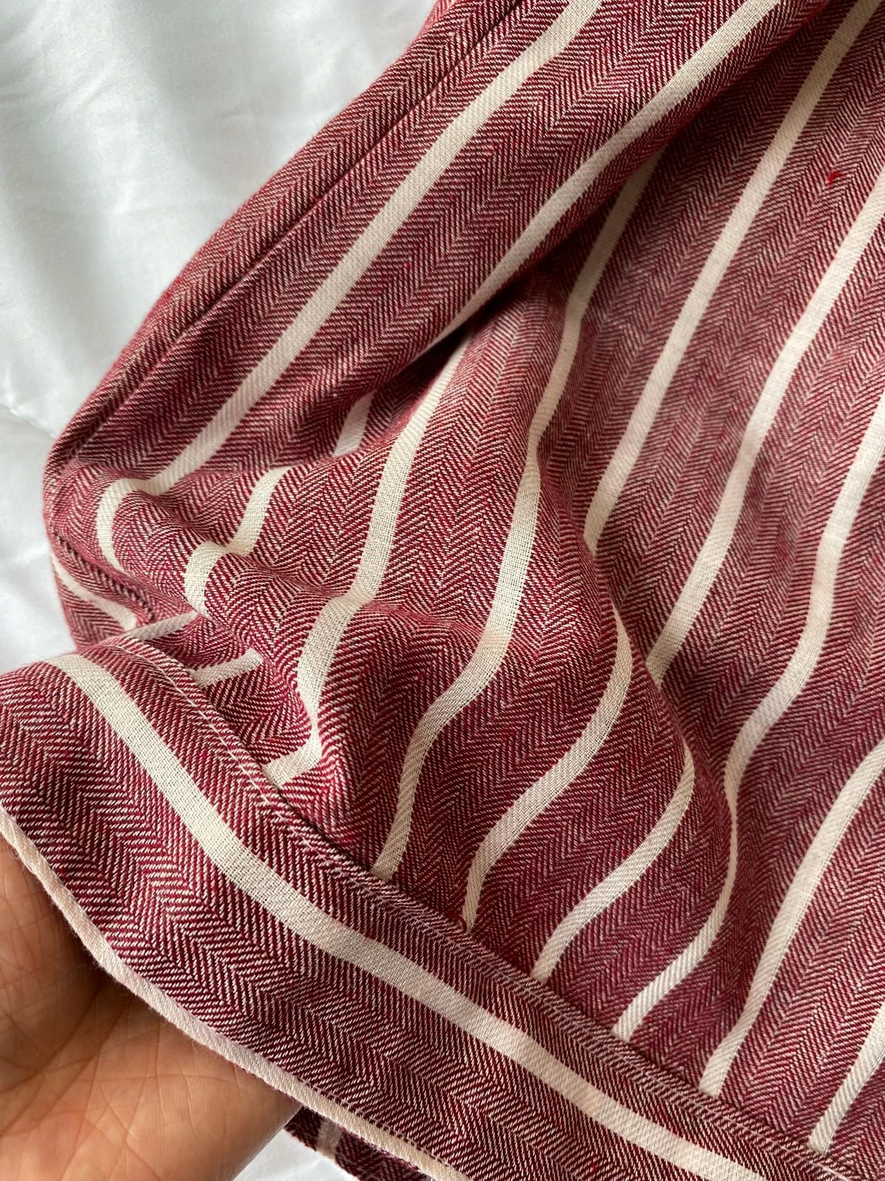 Pyjama Homme Rayures Bordeaux MATTEO 6 Pyjama Homme Rayures Bordeaux MATTEO – Image 6