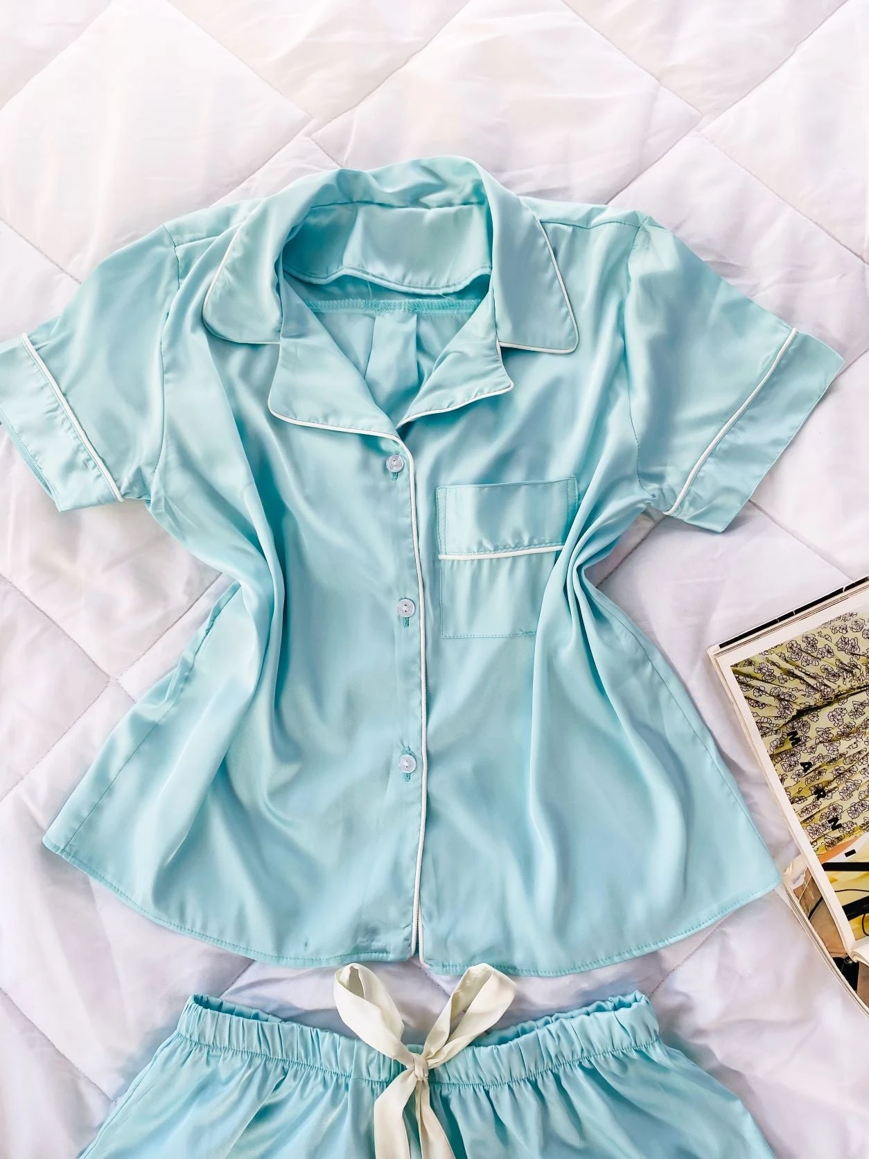 Pyjama Vert Clair VERANO 4 Pyjama Vert Clair VERANO – Image 4