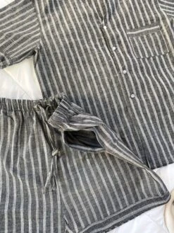 Pyjama Homme Rayures Gris MATTEO 9 Pyjama Homme Rayures Gris MATTEO -Doress IMG 2511