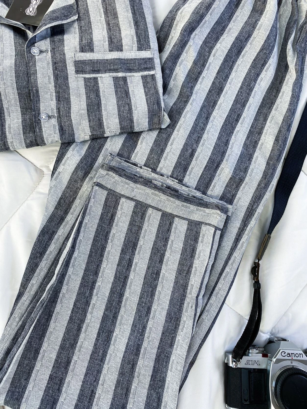 Pyjama Homme Rayures LEONARDO 5 Pyjama Homme Rayures LEONARDO – Image 5