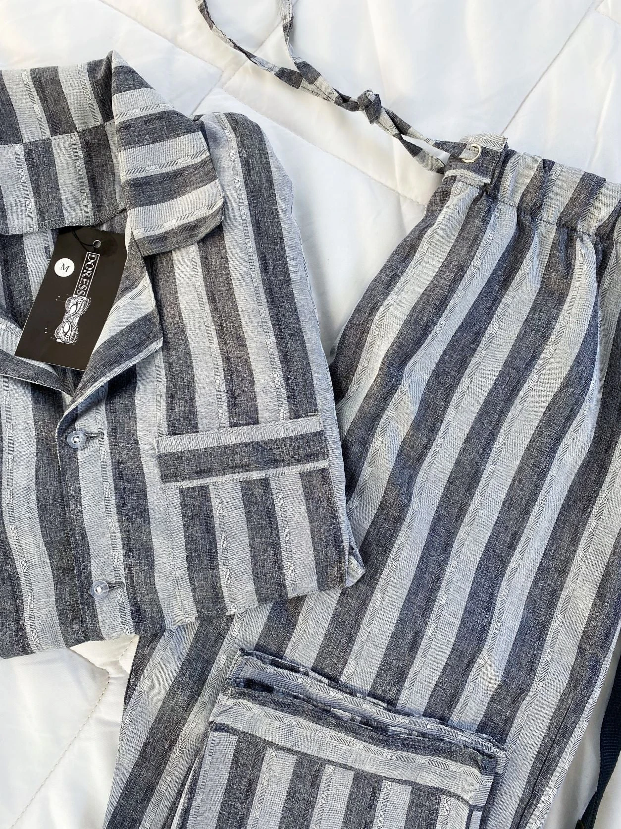 Pyjama Homme Rayures LEONARDO 6 Pyjama Homme Rayures LEONARDO – Image 6