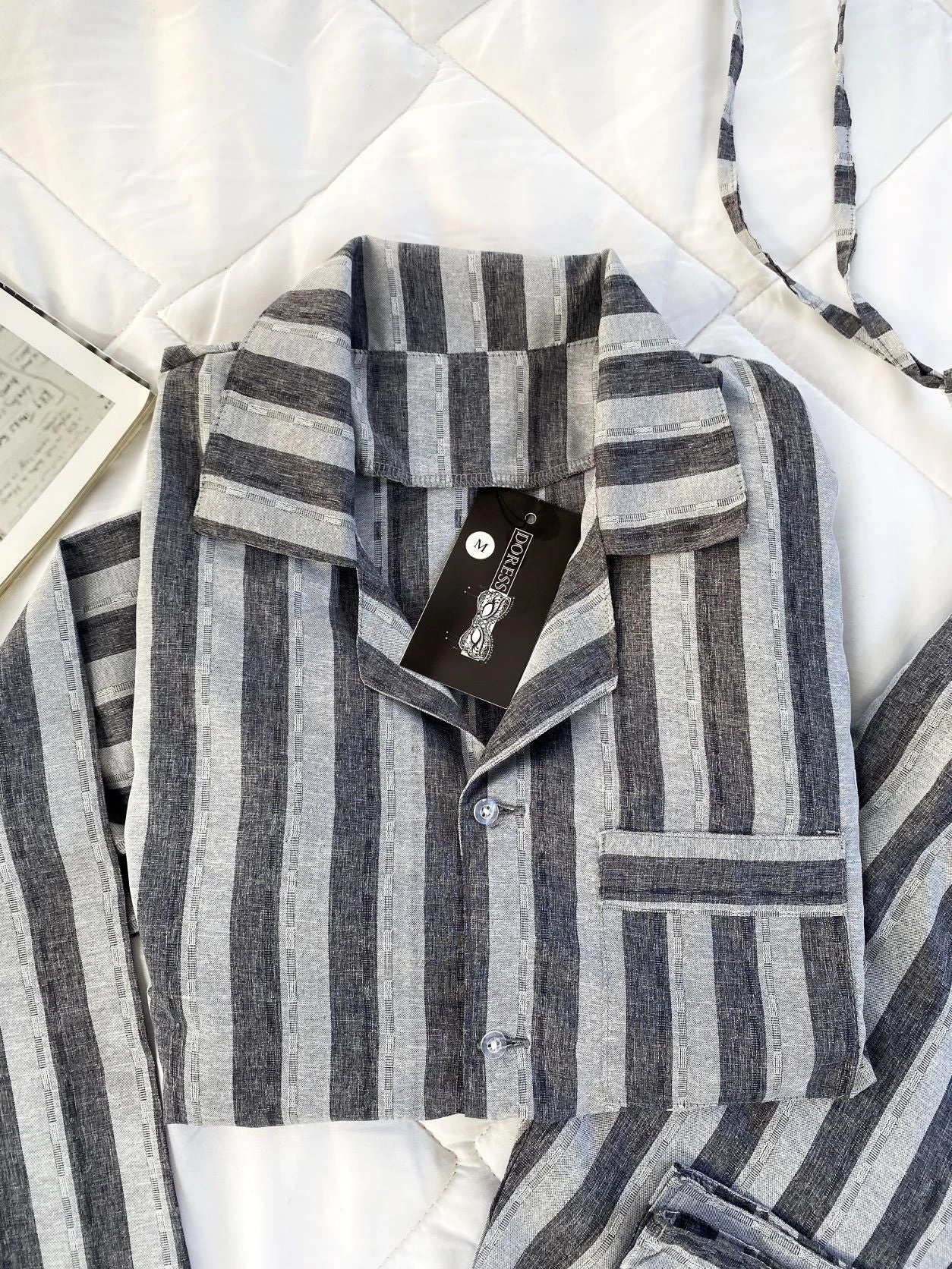 Pyjama Homme Rayures LEONARDO 2 Pyjama Homme Rayures LEONARDO – Image 2