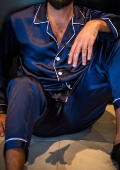 Pyjama Bleu Nuit HOMME
