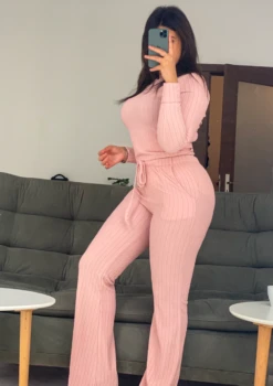 Ensemble 2 Pièces Rose LESLEY