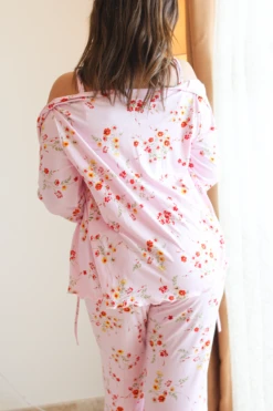 Ensemble 3 Pièces Coton Rose LEVLEY 13 Ensemble 3 Pièces Coton Rose LEVLEY -Doress IMG 3100 1