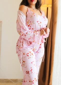 Ensemble 3 Pièces Coton Rose LEVLEY 14 Ensemble 3 Pièces Coton Rose LEVLEY -Doress IMG 3102 1