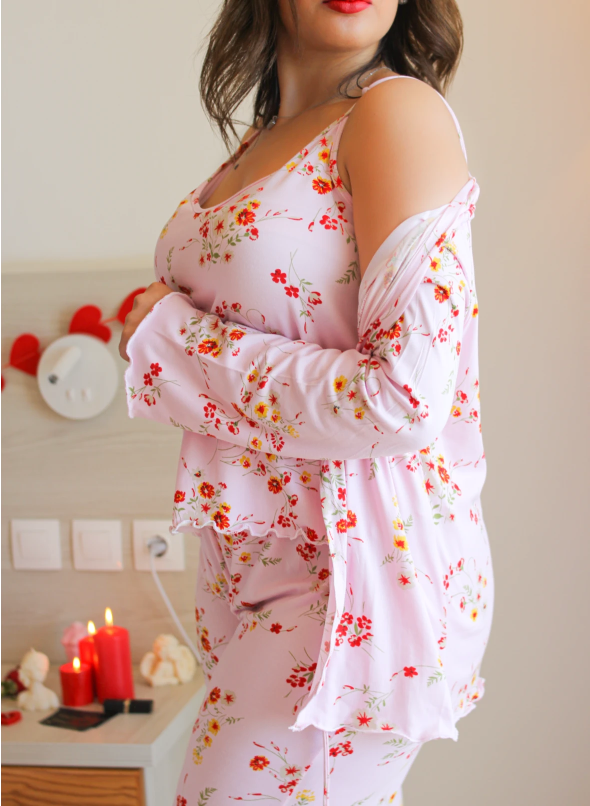 Ensemble 3 Pièces Coton Rose LEVLEY 8 Ensemble 3 Pièces Coton Rose LEVLEY – Image 8