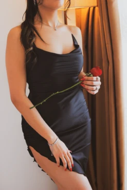 Robe Nuisette Noire CIENA -Doress IMG 3129 1