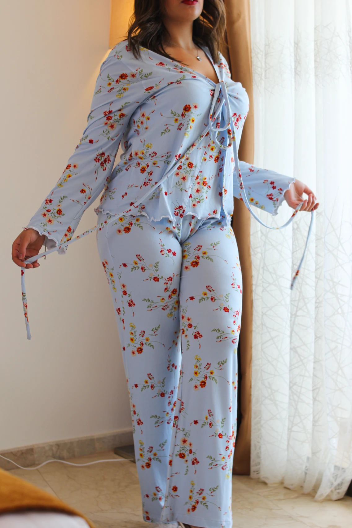 Ensemble 3 Pièces Coton Bleu LEVLEY 2 Ensemble 3 Pièces Coton Bleu LEVLEY – Image 2