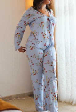 Ensemble 3 Pièces Coton Bleu LEVLEY 17 Ensemble 3 Pièces Coton Bleu LEVLEY -Doress IMG 3155 1 1