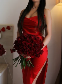 Robe Nuisette Rouge CIENA -Doress IMG 3480 1 1542794c 67ac 400b b9dd 6ac0eecd924c