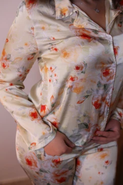 Pyjama En Soie Vert MIRAGE 15 Pyjama En Soie Vert MIRAGE -Doress IMG 3696 1