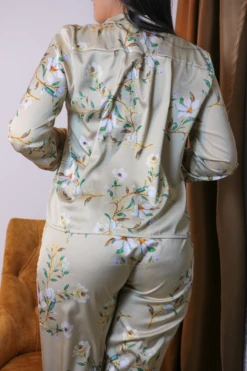 Pyjama En Soie Vert PENSY 12 Pyjama En Soie Vert PENSY -Doress IMG 3824 1