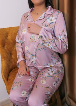 Pyjama En Soie Rose PENSY -Doress IMG 3829 1 1