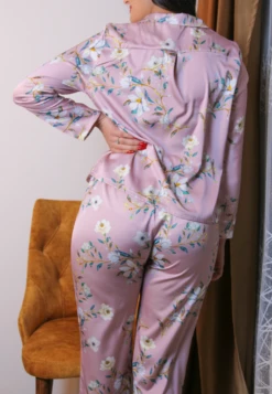 Pyjama En Soie Rose PENSY -Doress IMG 3838 1 1