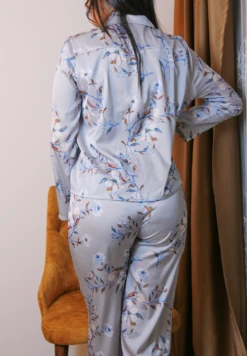 Pyjama En Soie Bleu PENSY -Doress IMG 3854 1 1