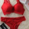 Ensemble Soutien-gorge Rouge CHILLY