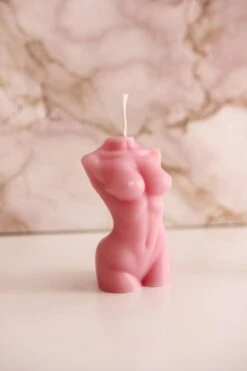 Bougie Rose FEMME FATALE -Doress IMG 4588