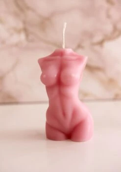 Bougie Rose FEMME FATALE