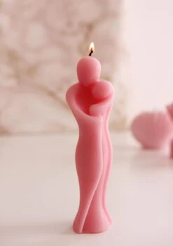 Bougie Rose FUSION COUPLE