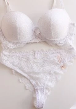 Ensemble Soutien-gorge Blanc EDGY