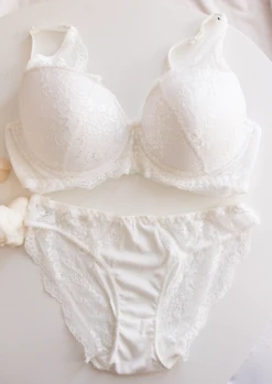 Ensemble Luxueux Soutien-gorge Blanc IVORY