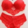 Ensemble Soutien-gorge Rouge STRIKING