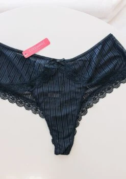 Slip Dentelle Bleu LITTLE STAR